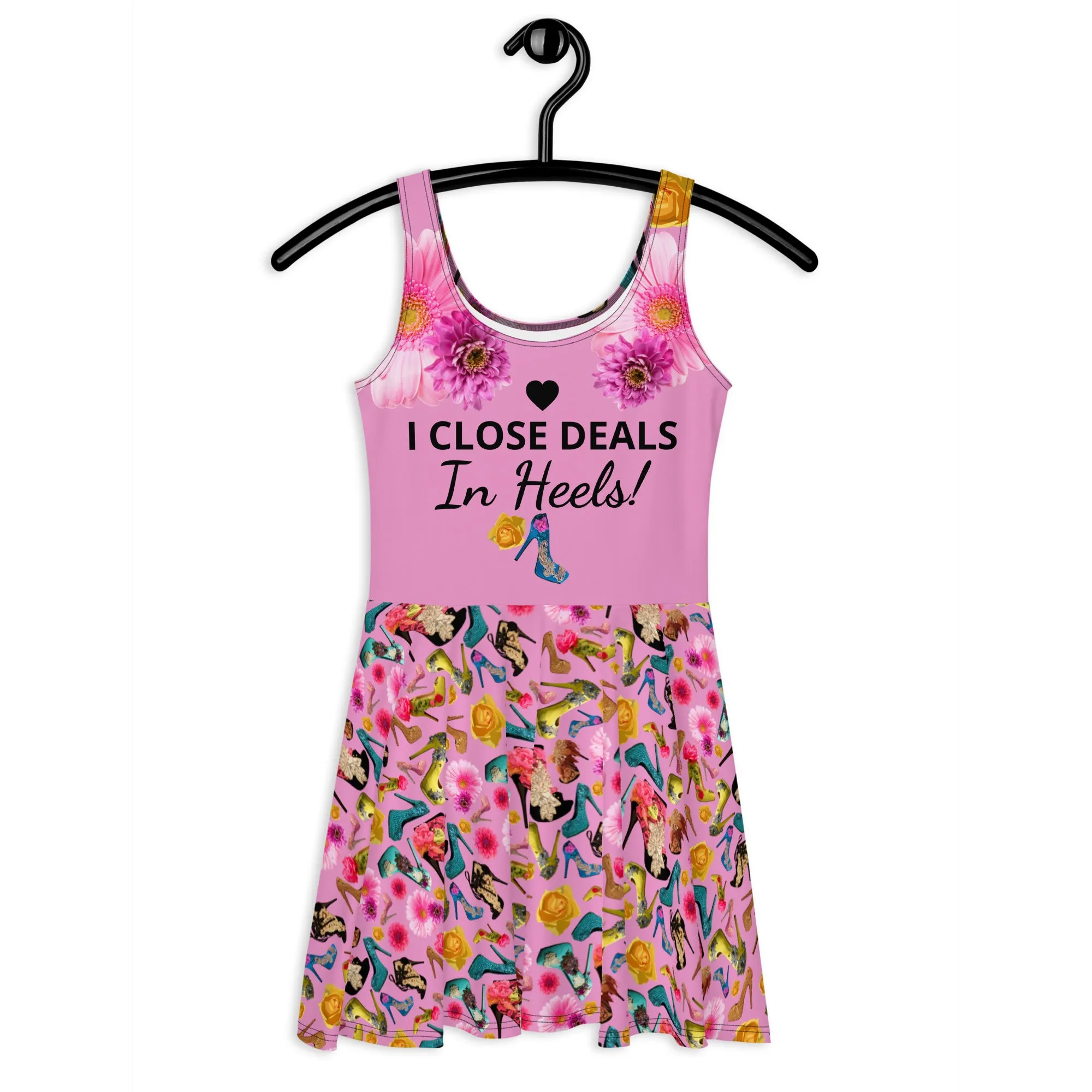 Dress Olfi 'I close deals in heels'