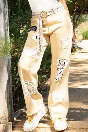 Dried Olive Patch Work Twill POL Pants 11/17/24 9313