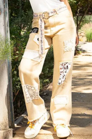 Dried Olive Patch Work Twill POL Pants 11/17/24 9313