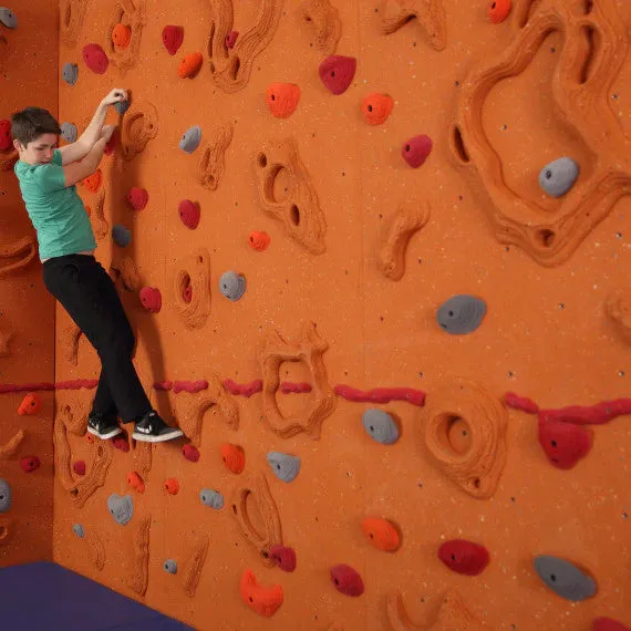 Everlast Climbing 8' H Sandstone Relief Feature™ Climbing Wall