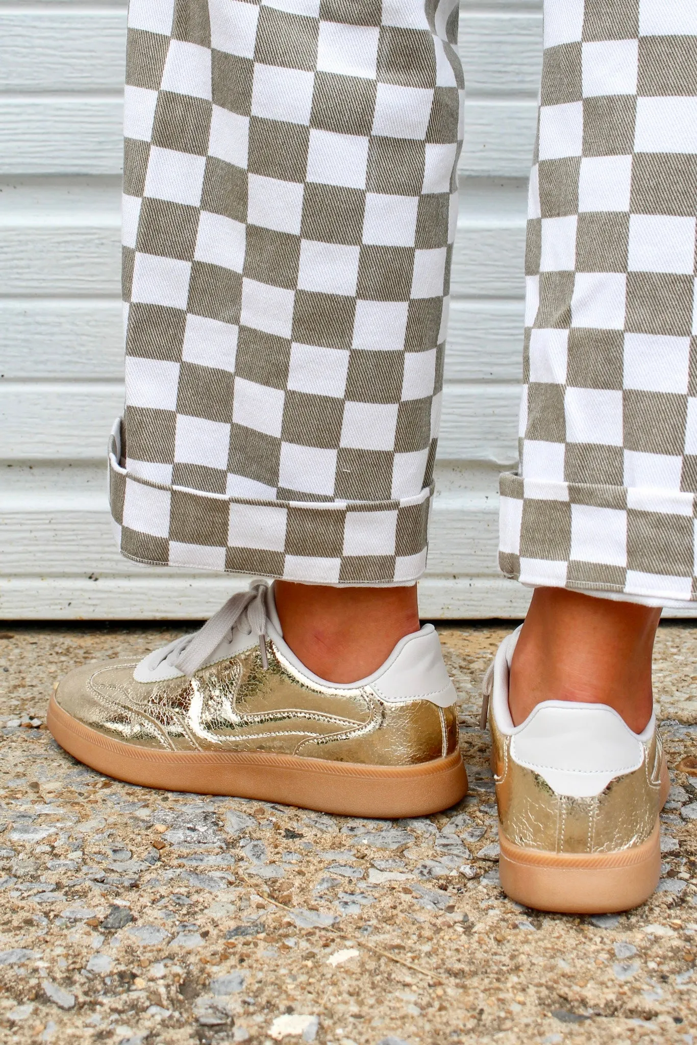 Everyday Kicks Modern Sneaker • Gold