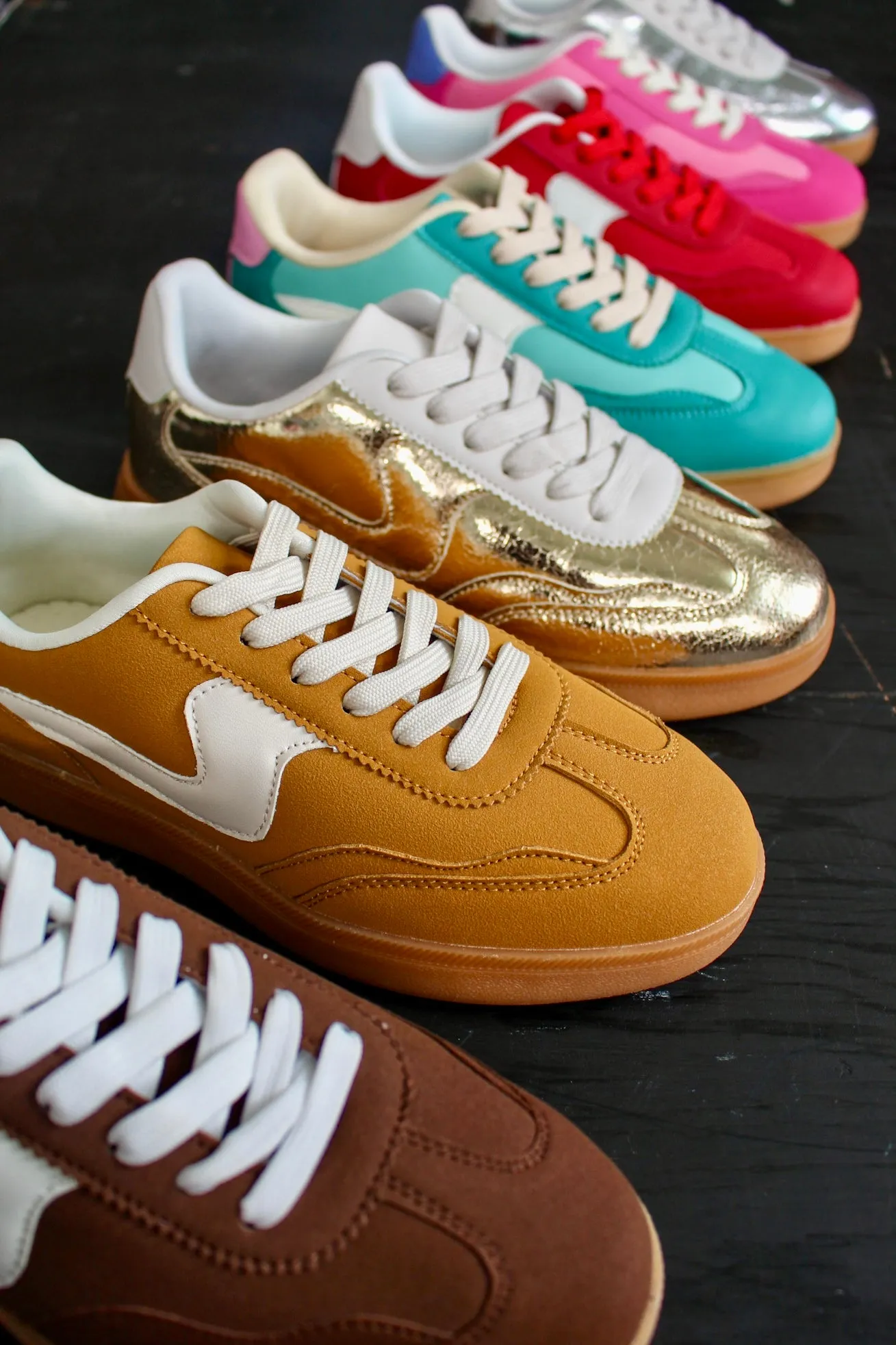 Everyday Kicks Modern Sneaker • Gold