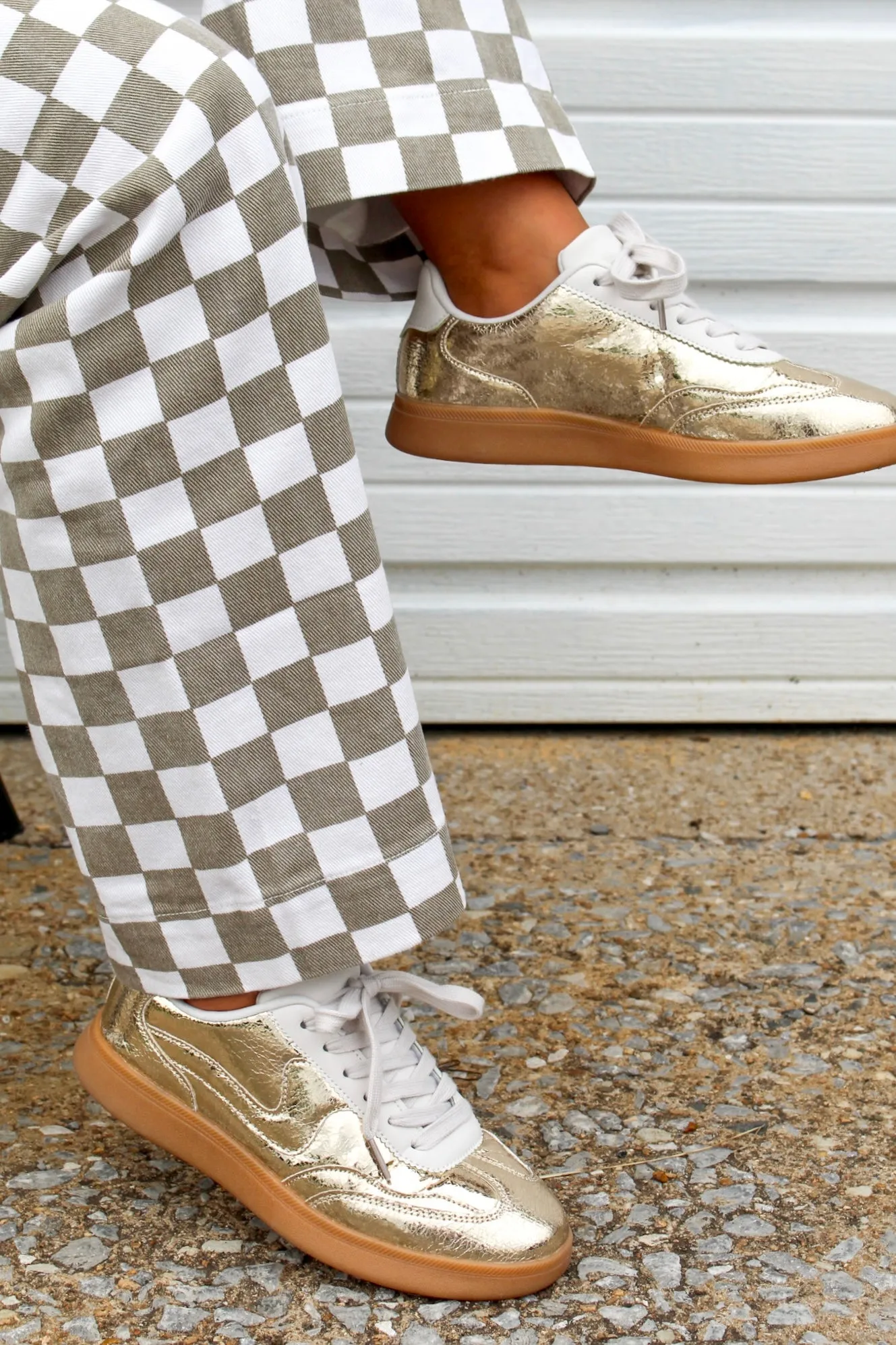 Everyday Kicks Modern Sneaker • Gold