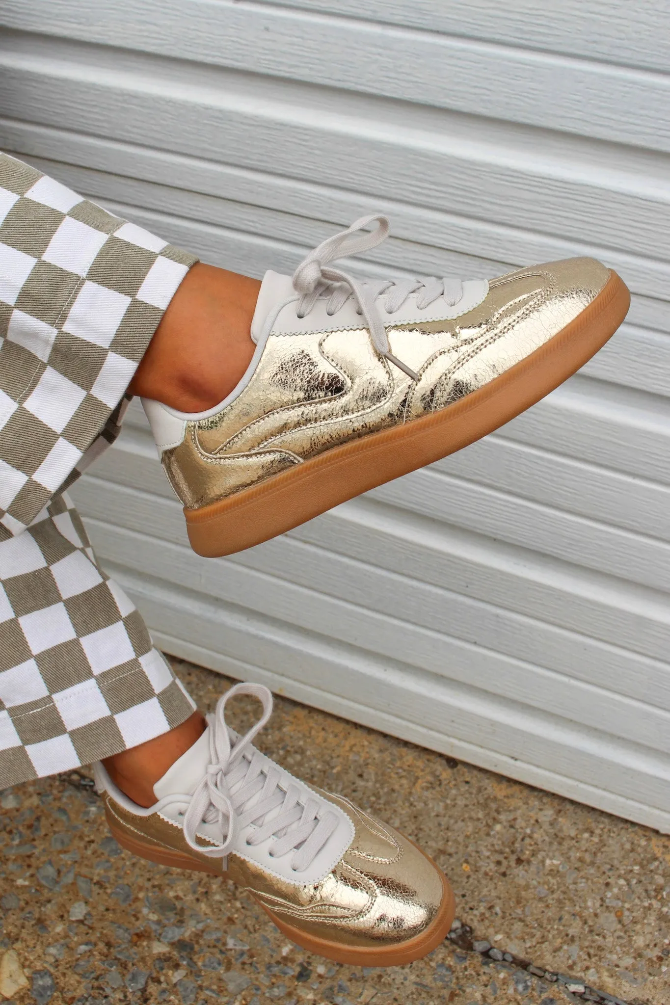 Everyday Kicks Modern Sneaker • Gold