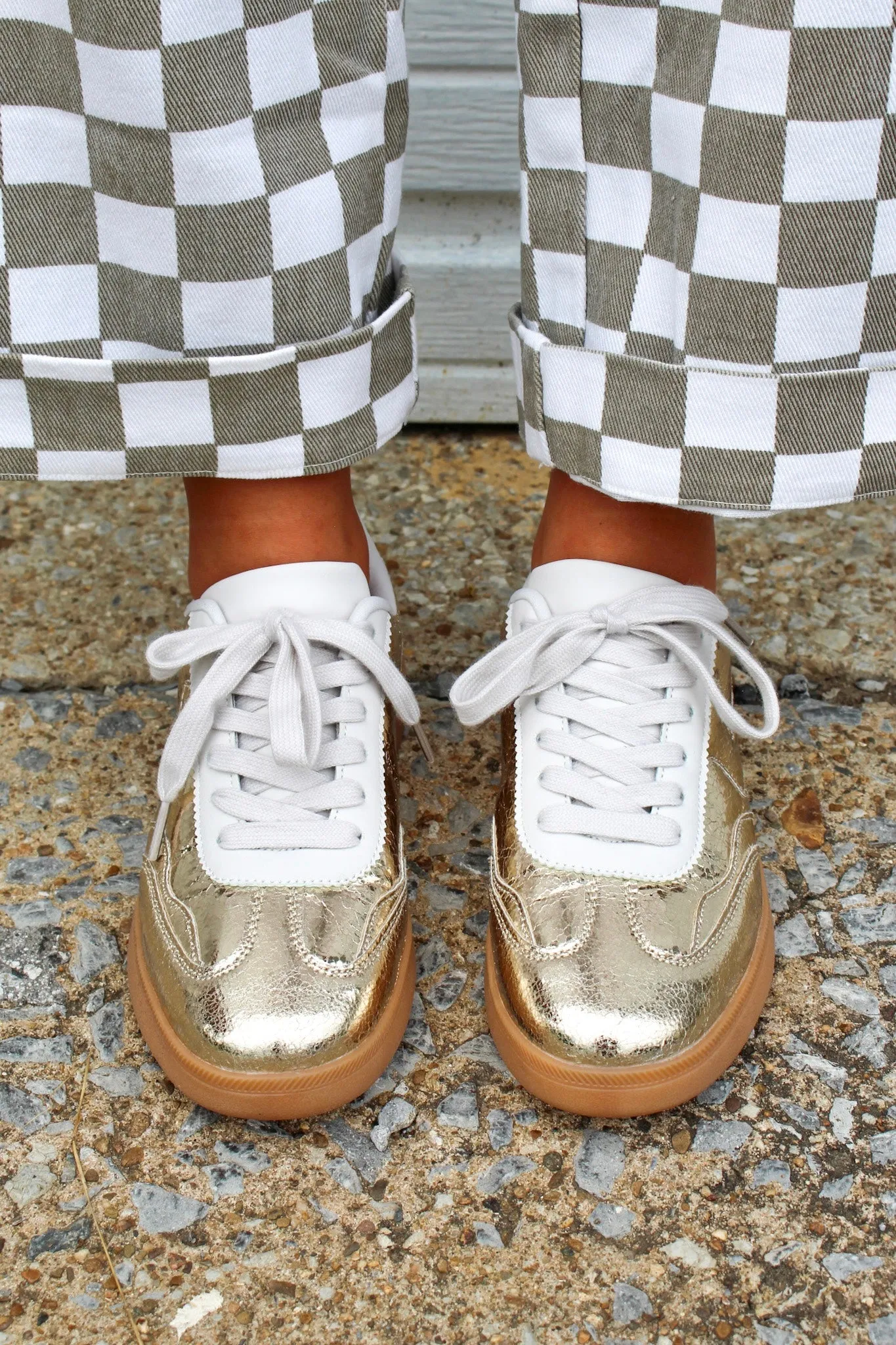 Everyday Kicks Modern Sneaker • Gold