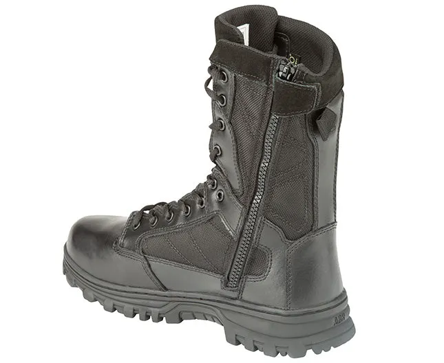 EVO WATERPROOF 8" WITH SIDE ZIP, BLACK