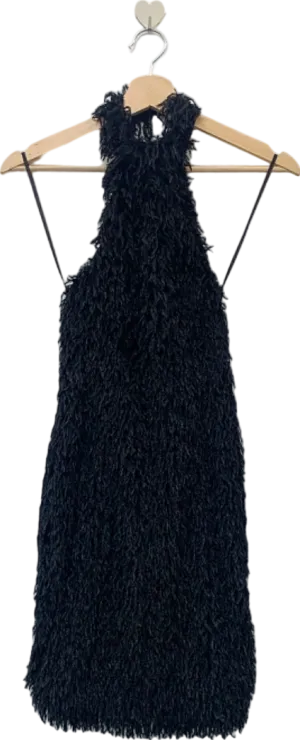 Fashion Nova Black Milani Backless Mini Dress XS