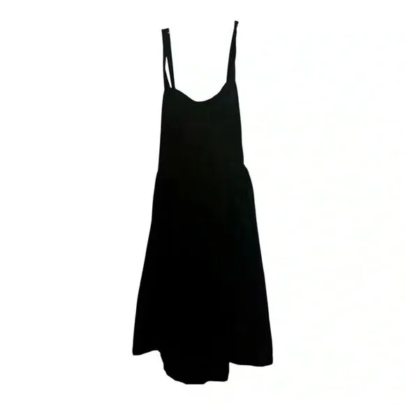Free People Free-est Paolo Midi Dress Black Size Med.