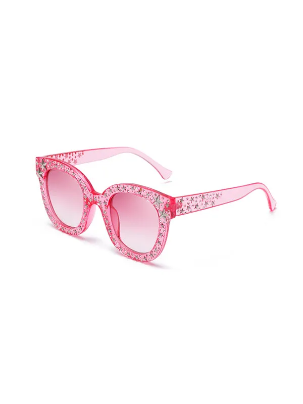 Full Diamond Five-pointed Star Sunglasses