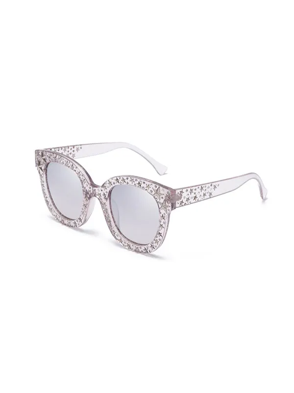 Full Diamond Five-pointed Star Sunglasses