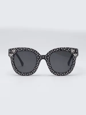 Full Diamond Five-pointed Star Sunglasses