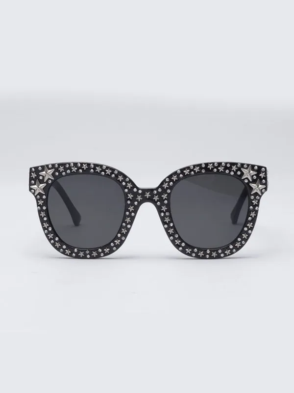 Full Diamond Five-pointed Star Sunglasses
