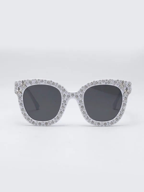 Full Diamond Five-pointed Star Sunglasses