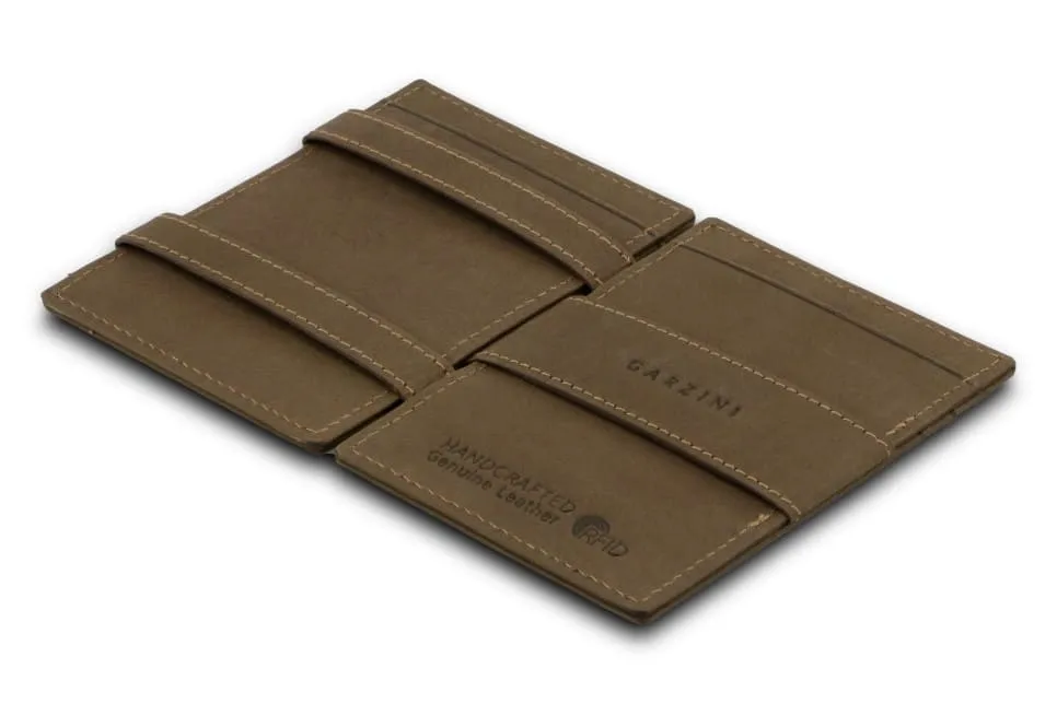 Garzini RFID Leather Magic Wallet Vintage