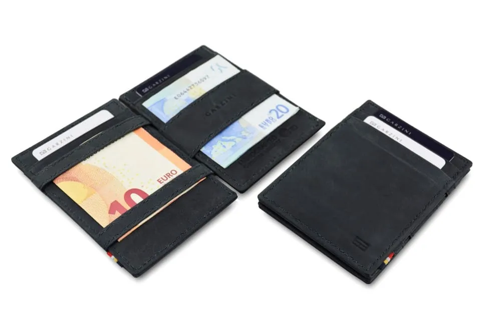 Garzini RFID Leather Magic Wallet Vintage
