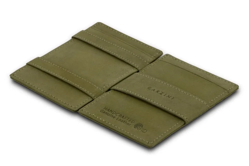 Garzini RFID Leather Magic Wallet Vintage