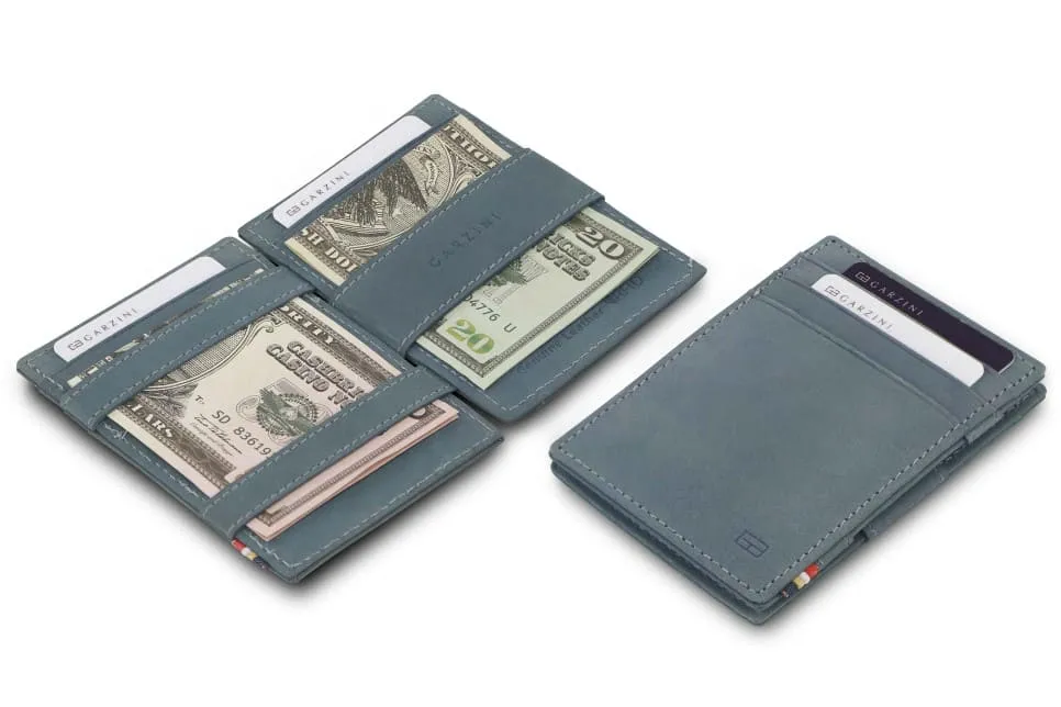 Garzini RFID Leather Magic Wallet Vintage