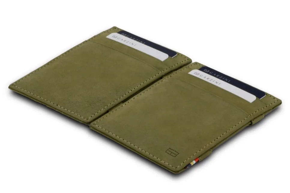 Garzini RFID Leather Magic Wallet Vintage