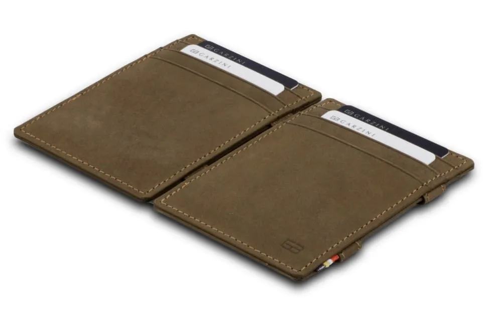 Garzini RFID Leather Magic Wallet Vintage
