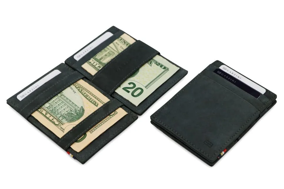 Garzini RFID Leather Magic Wallet Vintage