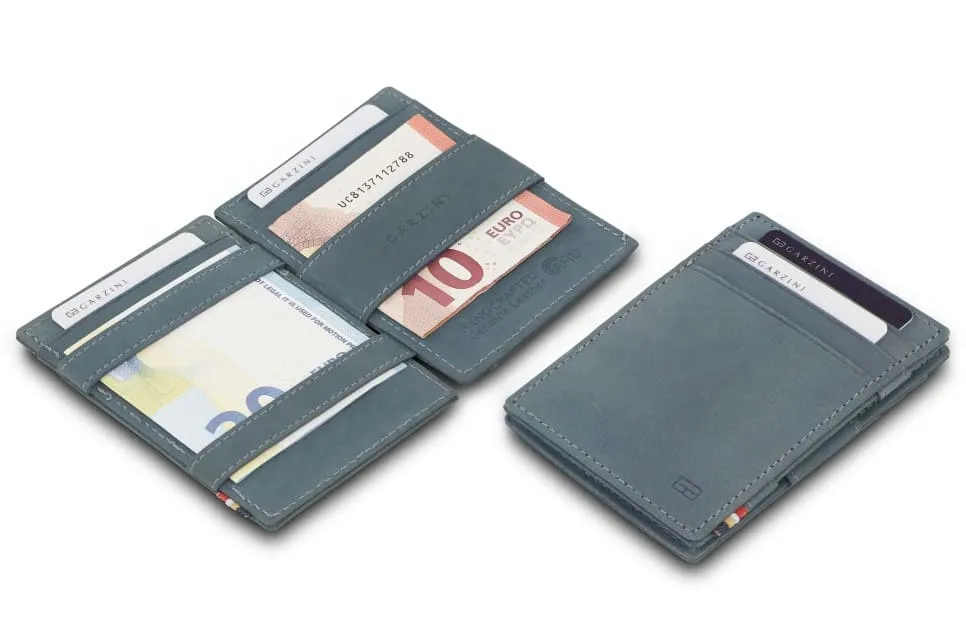 Garzini RFID Leather Magic Wallet Vintage