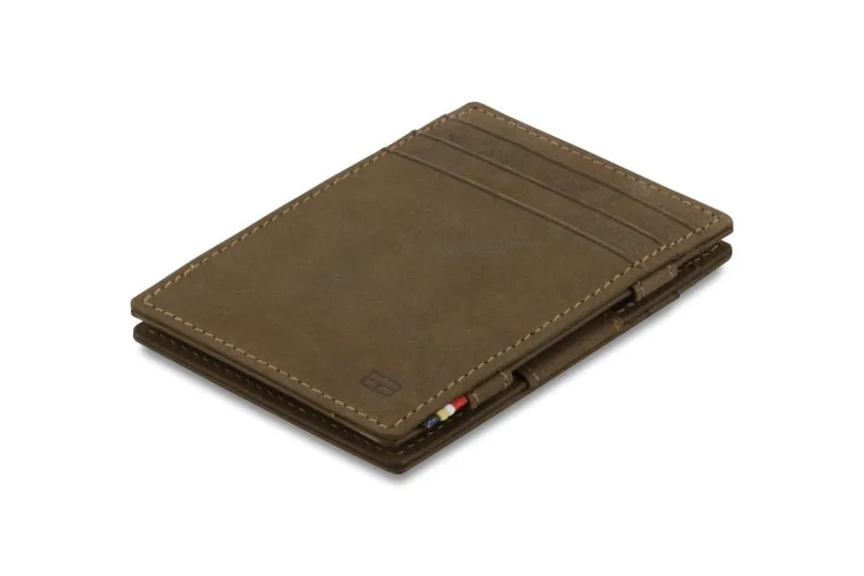 Garzini RFID Leather Magic Wallet Vintage