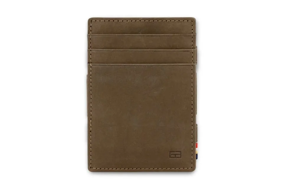 Garzini RFID Leather Magic Wallet Vintage