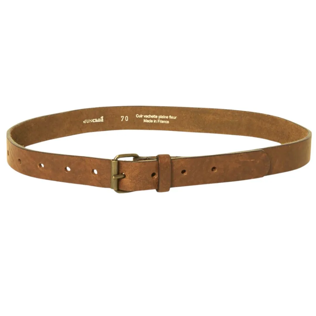 Gaston Cognac Belt