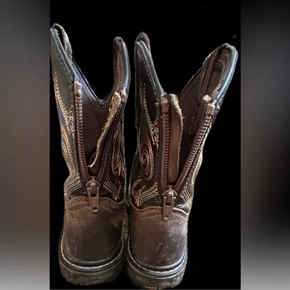 GEORGIA BOOTS | little boys | 12.5M | 8” CARBO TEC BROWN |