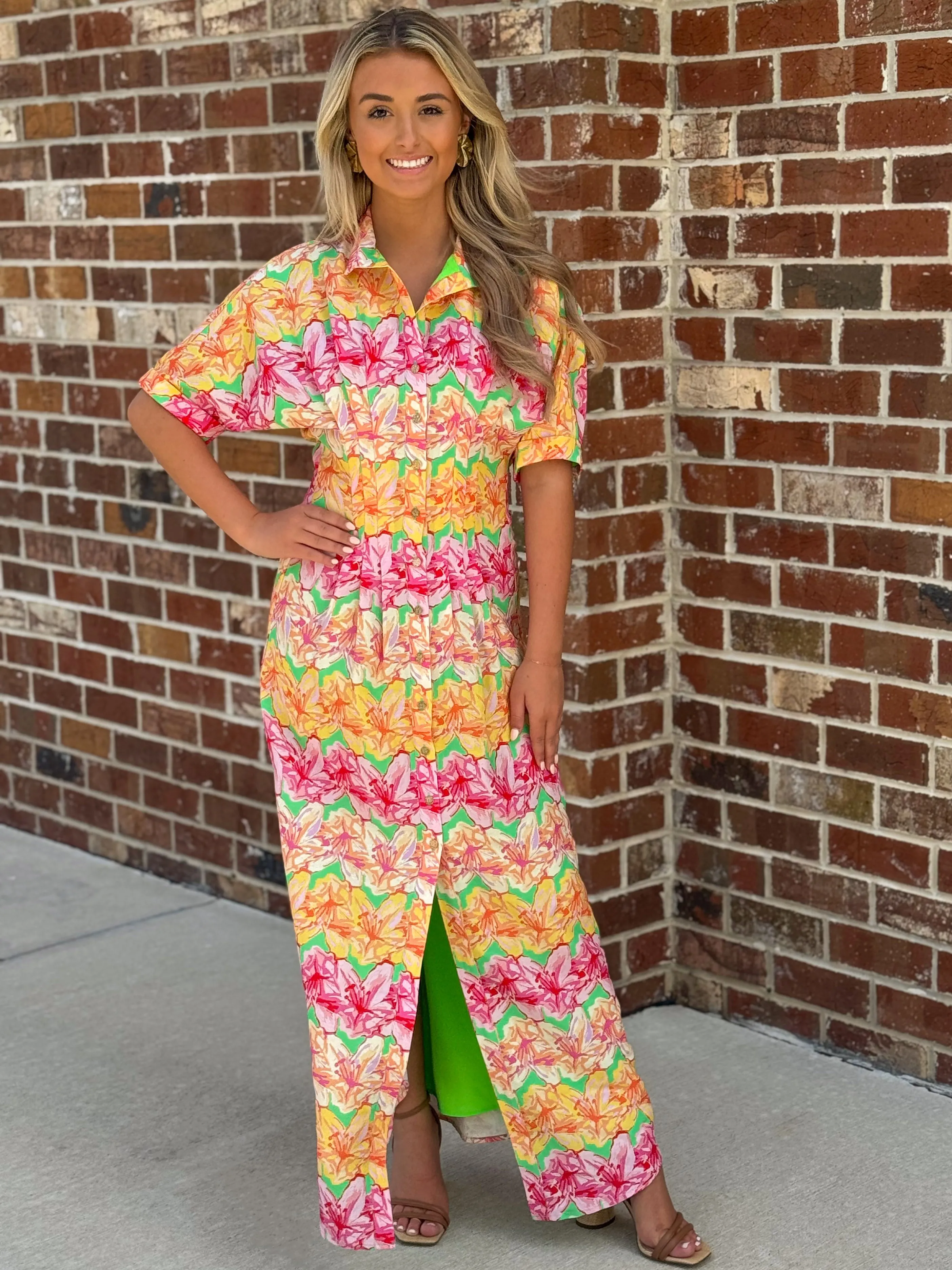Georgia Dress (Azalea)