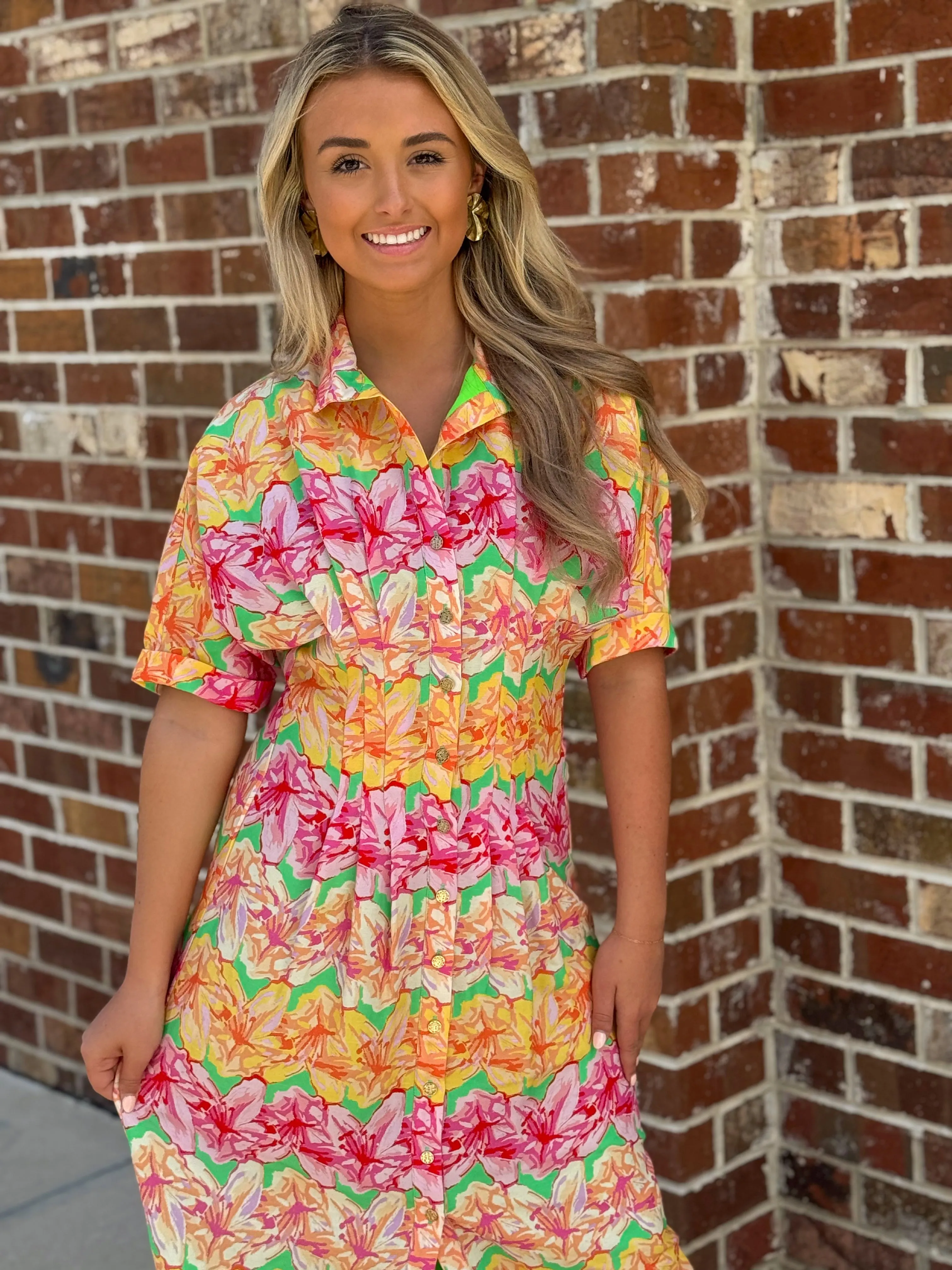 Georgia Dress (Azalea)