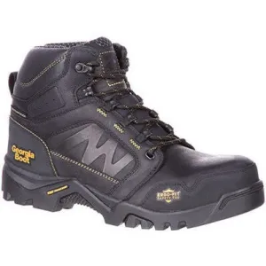 Georgia Men's Amplitude 6" Comp Toe Waterproof Work Boot- Black- GB00130