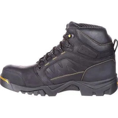 Georgia Men's Amplitude 6" Comp Toe Waterproof Work Boot- Black- GB00130