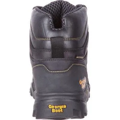 Georgia Men's Amplitude 6" Comp Toe Waterproof Work Boot- Black- GB00130