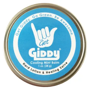 GIDDY Cooling Mint Hard Hard Lotion, Balm & Salve