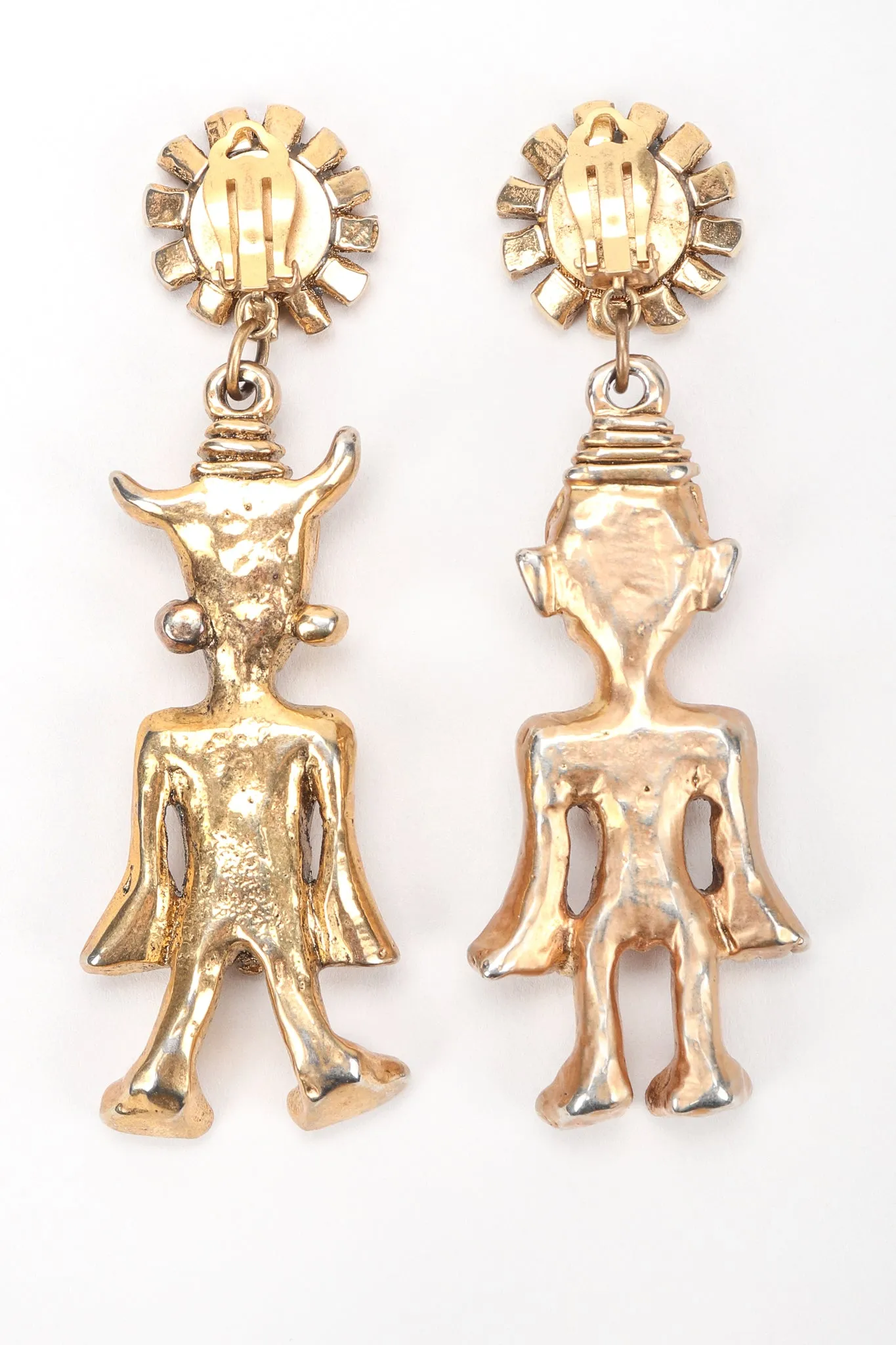 Golden Deity Earrings