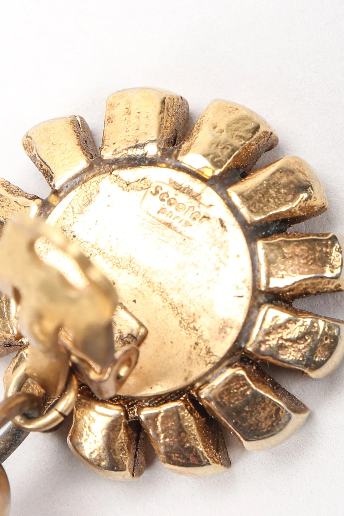 Golden Deity Earrings