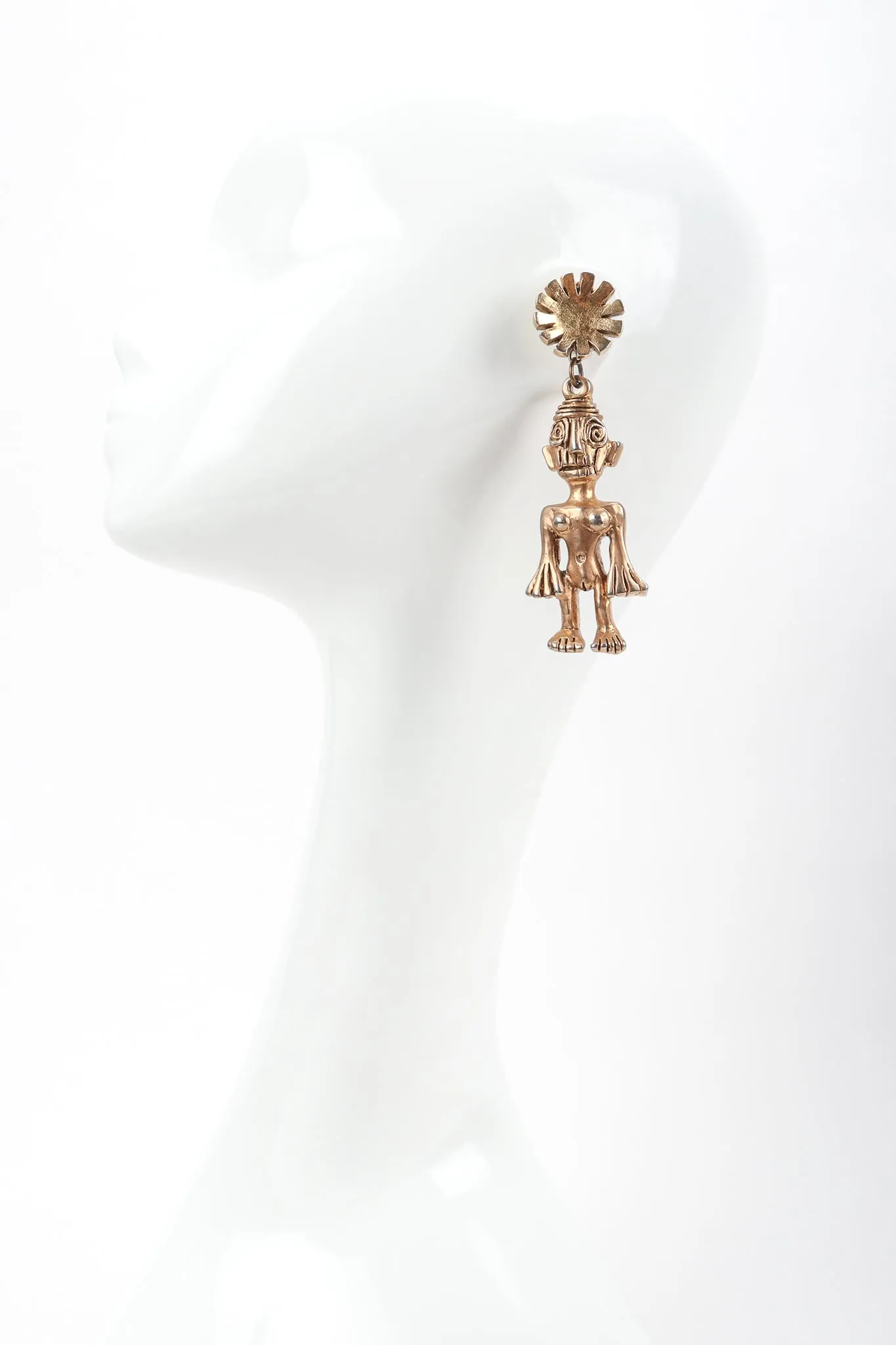 Golden Deity Earrings