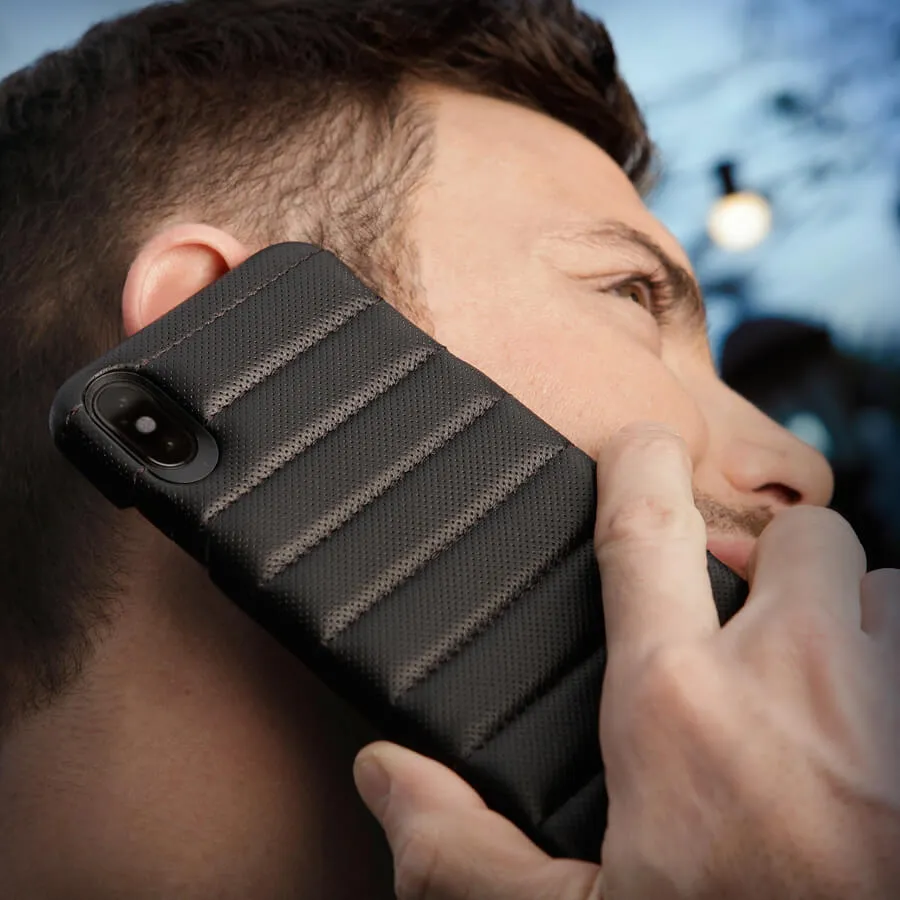 Grip Rider - iPhone Xs Max Leather Case