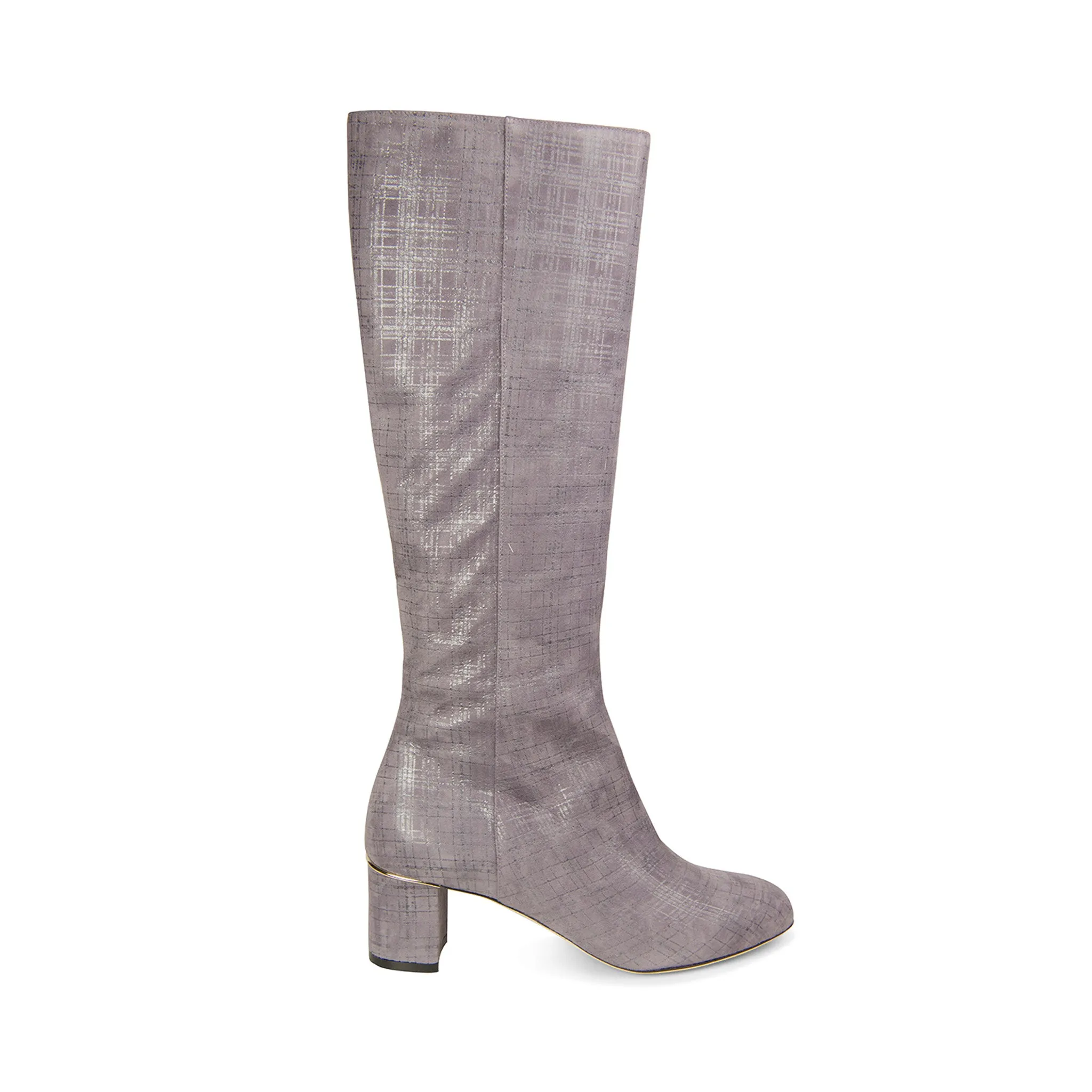 Habiba - Lavender Knee High Boots