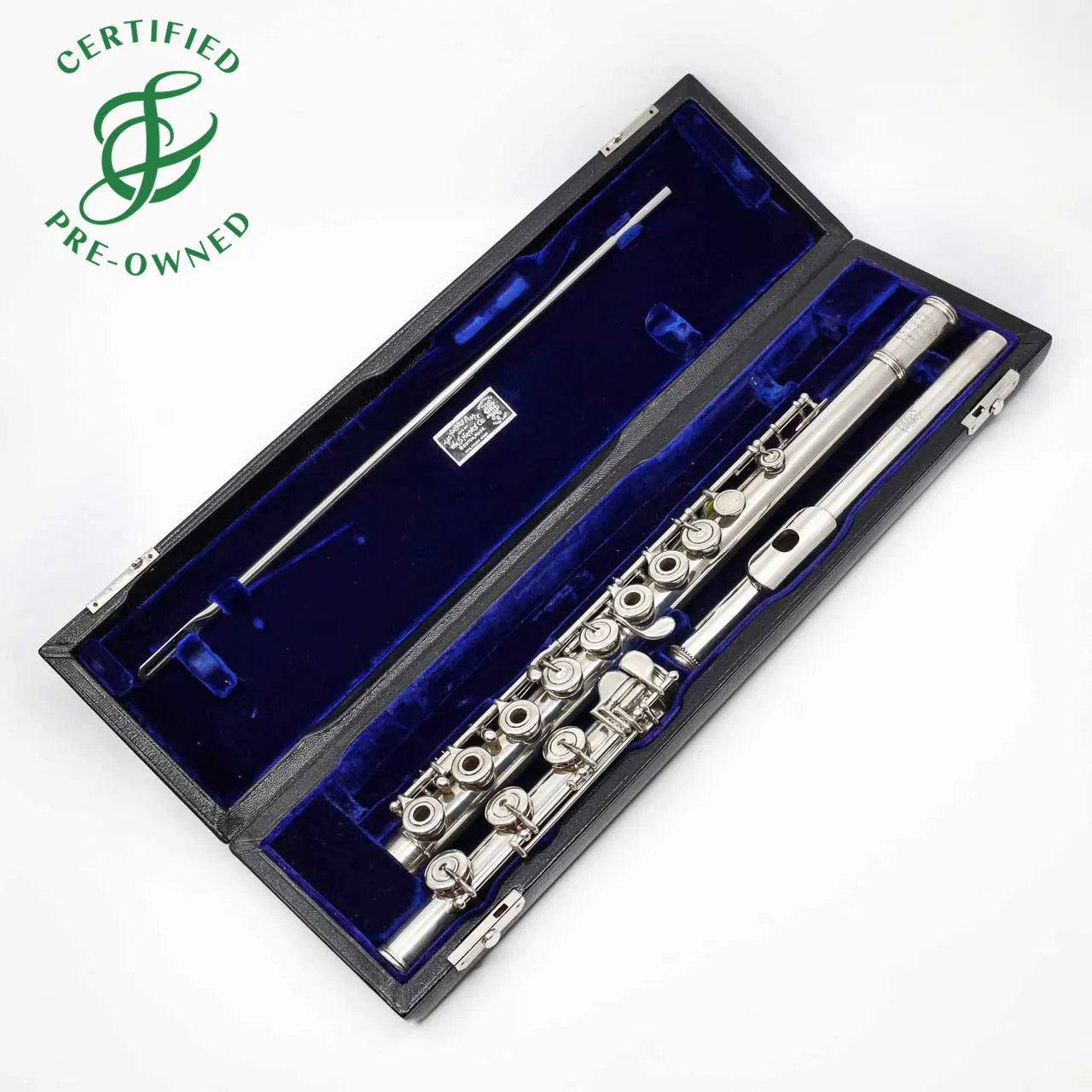 Haynes Custom #42085- Silver flute, inline G, open G#, reverse thumb Bb, B footjoint