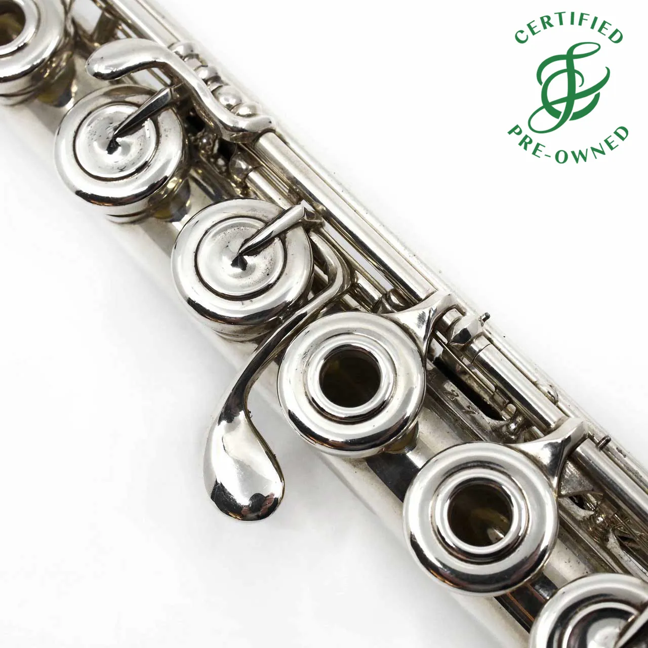Haynes Custom #42085- Silver flute, inline G, open G#, reverse thumb Bb, B footjoint