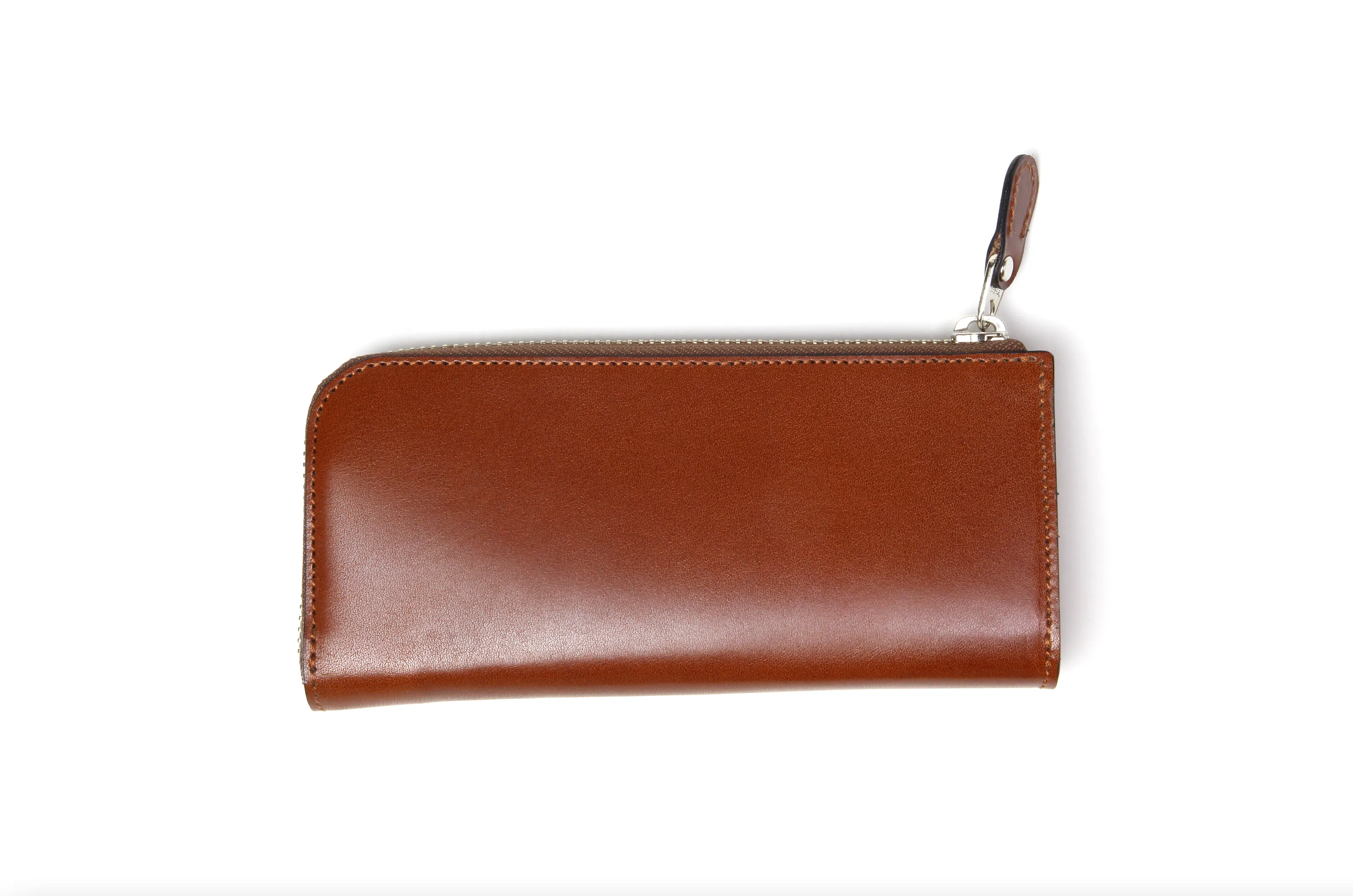 HE Leather Eyewear Case-Dark Brown / Light Green