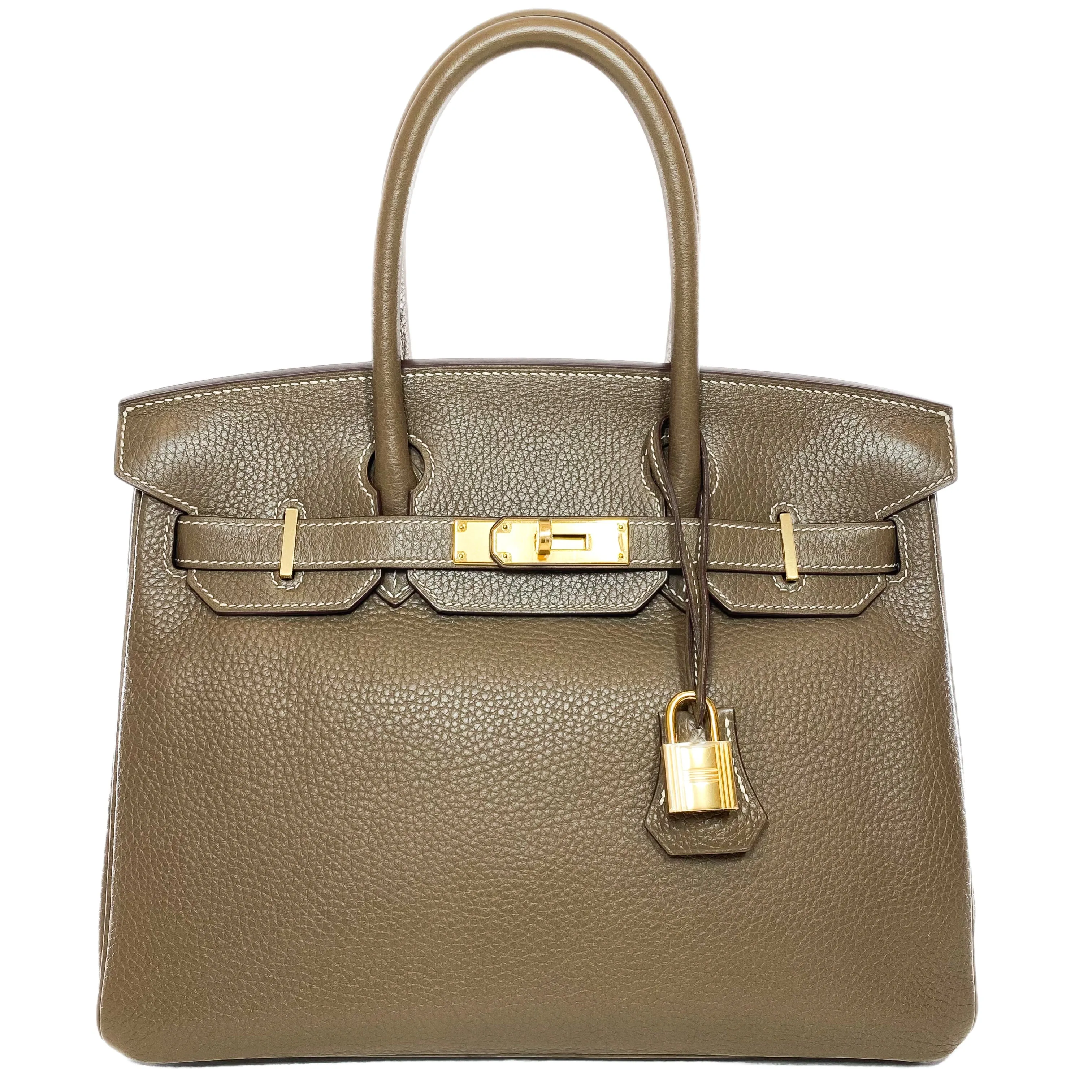 Hermes Birkin 30 Etoupe Togo Gold Hardware