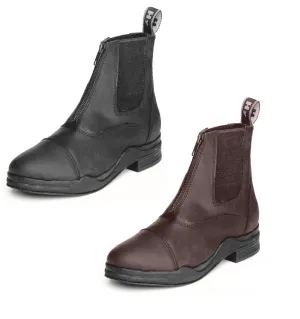 HyLAND Wax Leather Zip Boot