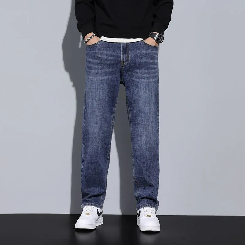 INSTOCK-Winter new high-end retro straight men's jeans