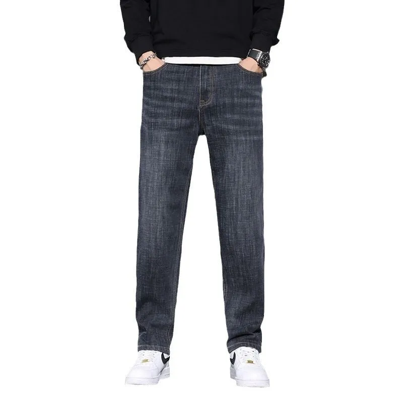 INSTOCK-Winter new high-end retro straight men's jeans