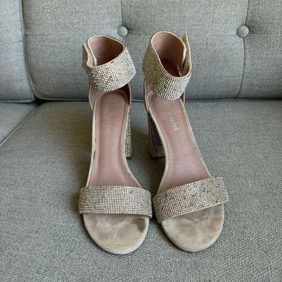 Jeffrey Campbell Lindsay Champagne Heels