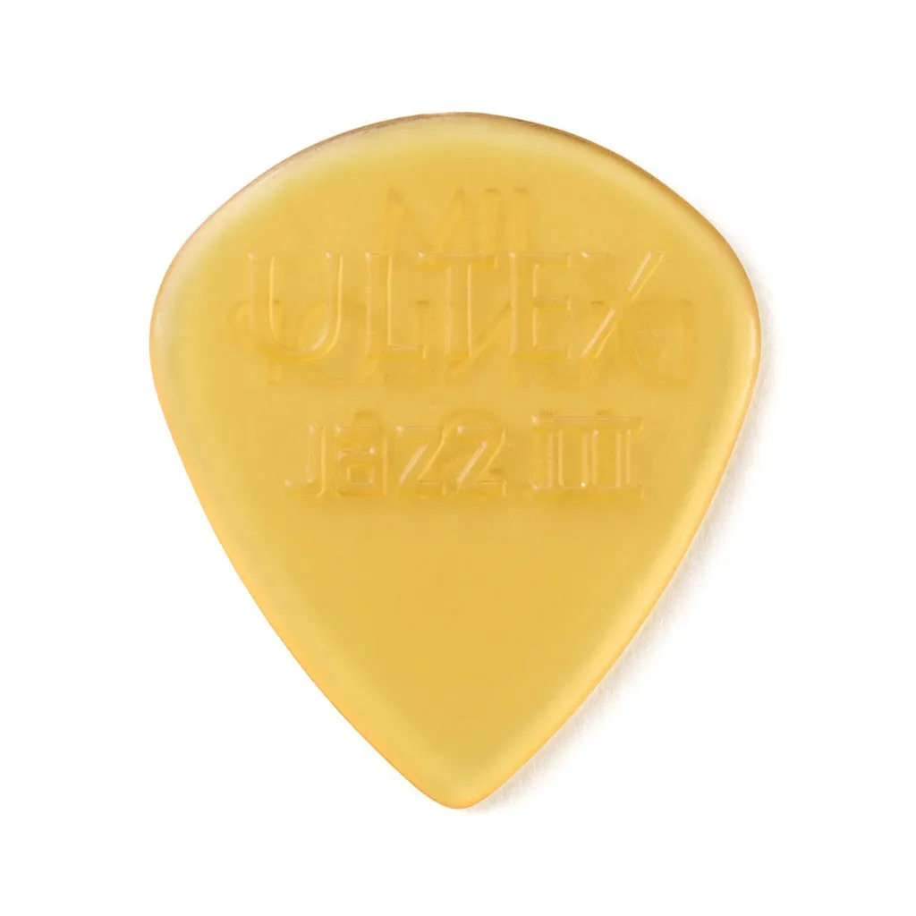 Jim Dunlop 427P Ultex Jazz III Pick, 1.38mm, 6-Pack
