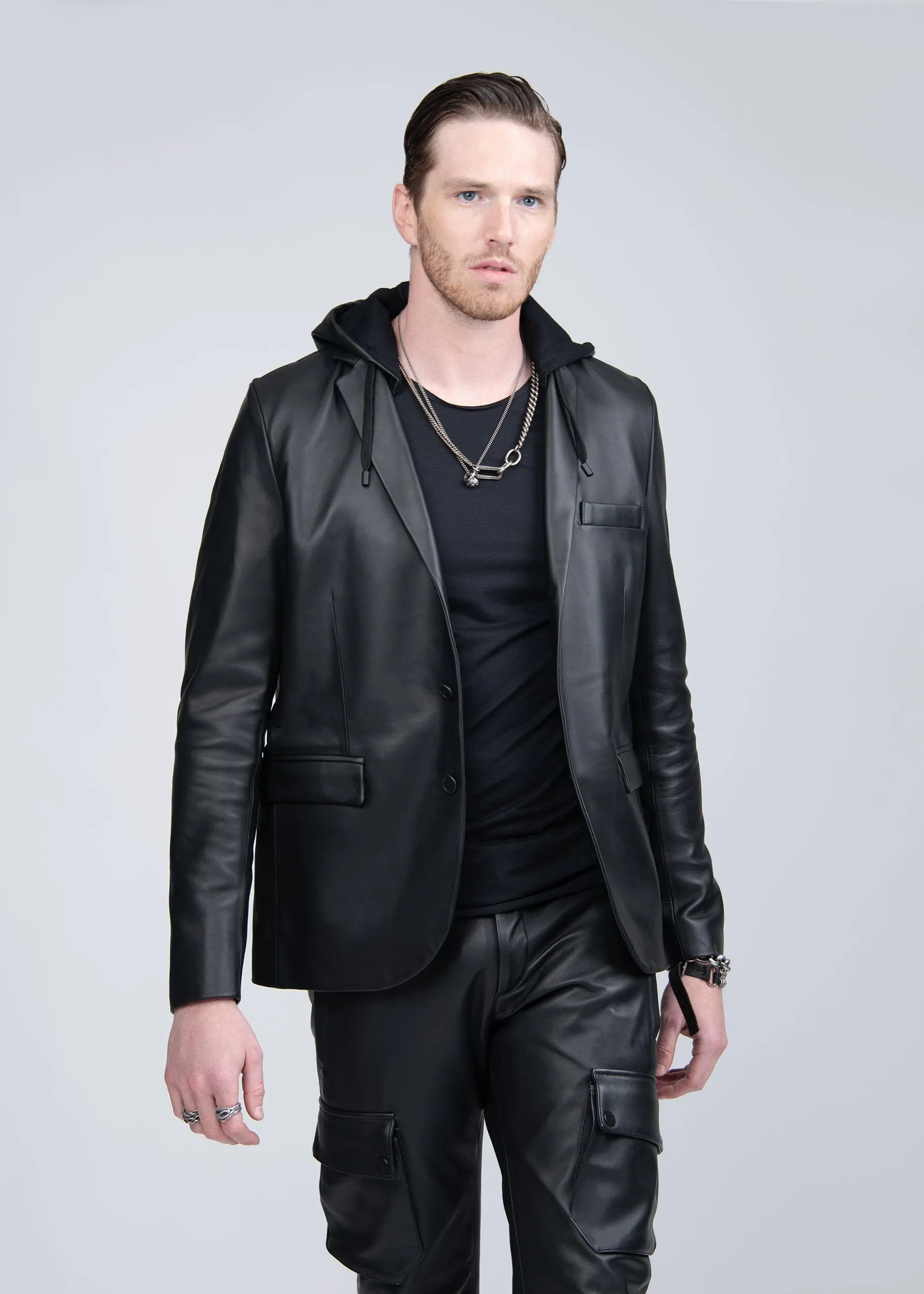 JOEL SIGNATURE HOODED BLAZER
